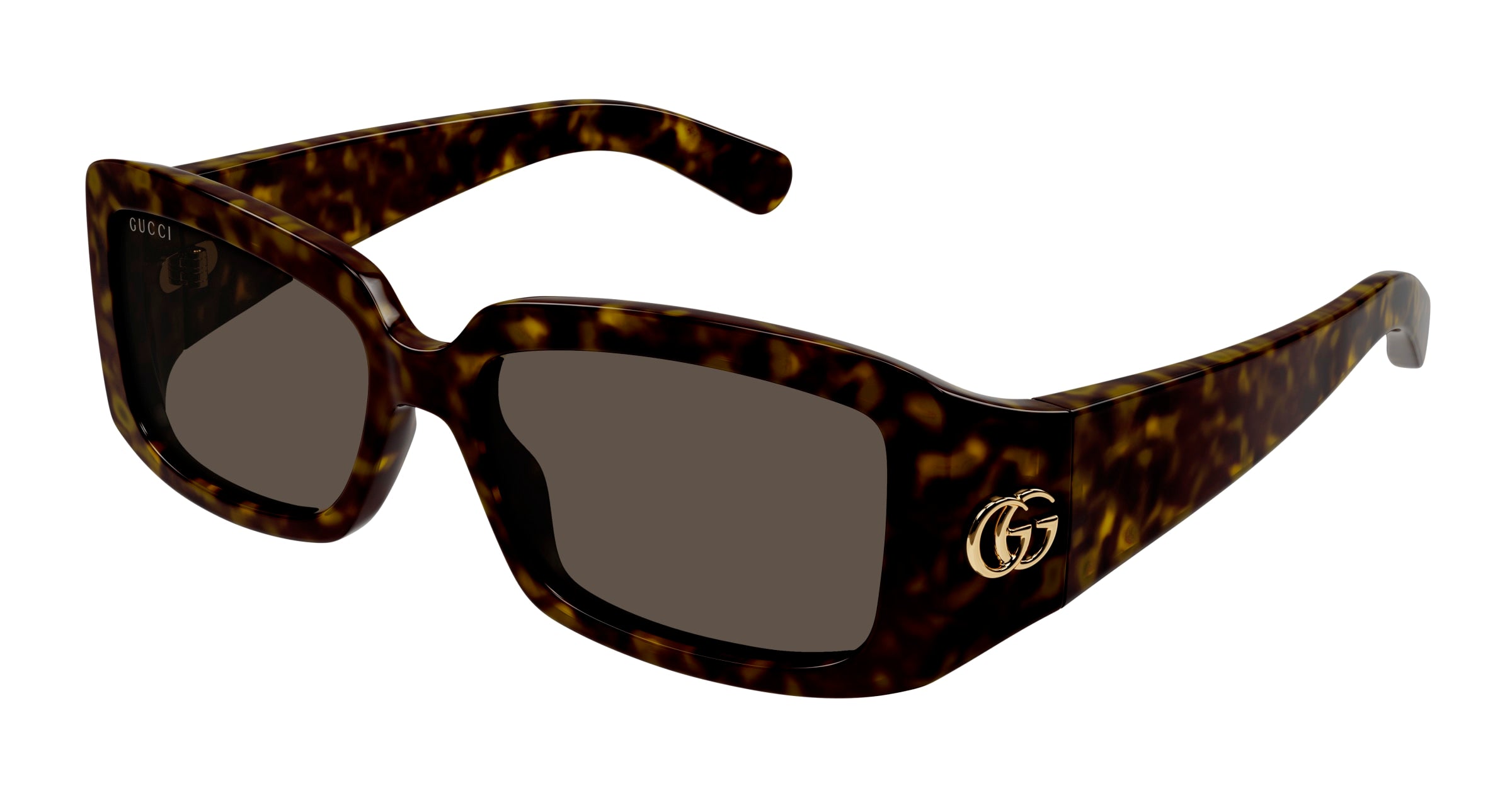 Gucci Donna Gg1403Sk 002 Occhiali Da Sole Iniettato Havana Marrone Squadrata Normale