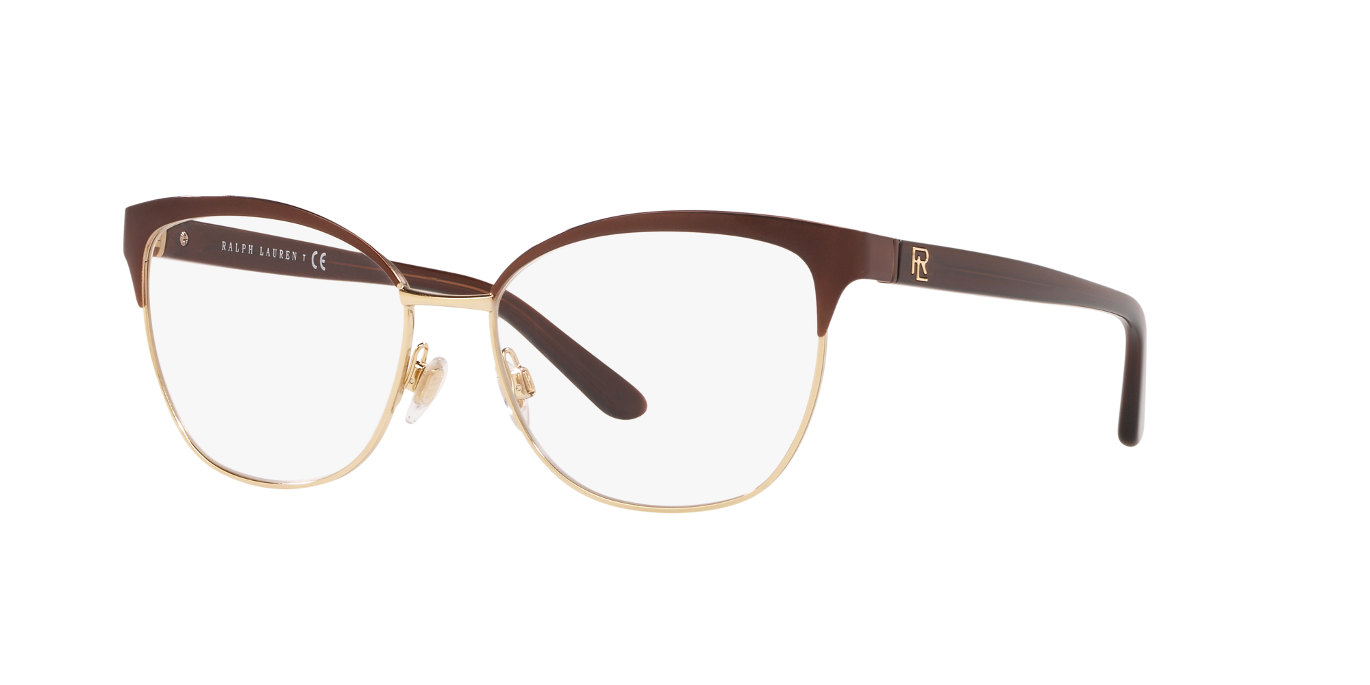 Ralph Lauren Donna Rl5099 9395 Montature Da Vista Metallo Rosso Trasparente Cat Eye Normale