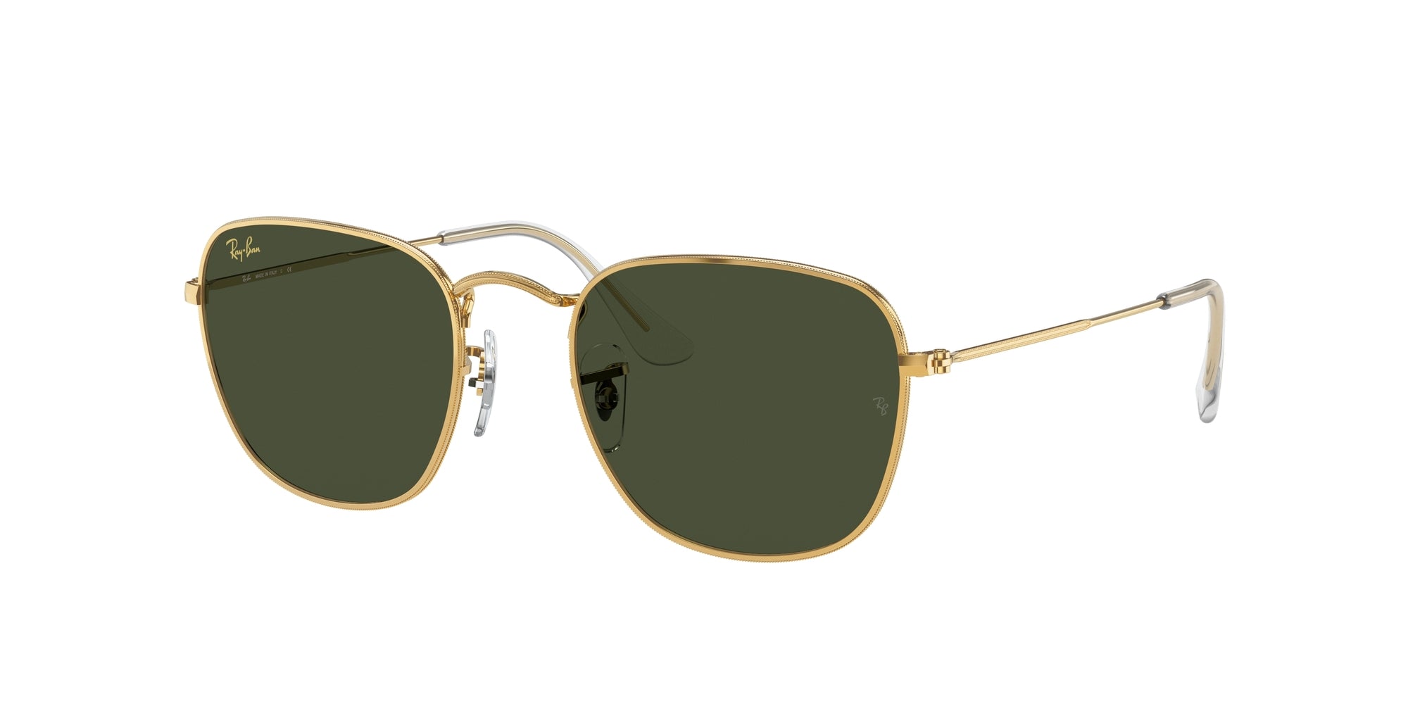 Ray - Ban Unisex Rb3857 Frank 919631 Occhiali Da Sole Metallo Oro G15 Squadrata Normale