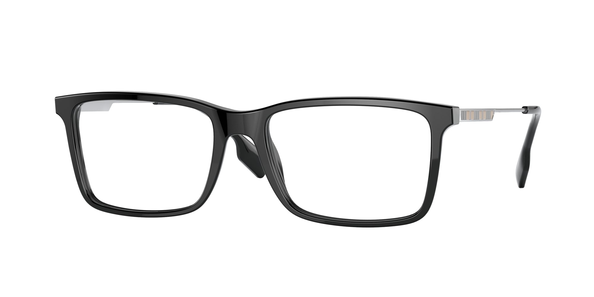 Burberry Uomo Be2339 Harrington 3001 Montature Da Vista Plastica Nero  Squadrata