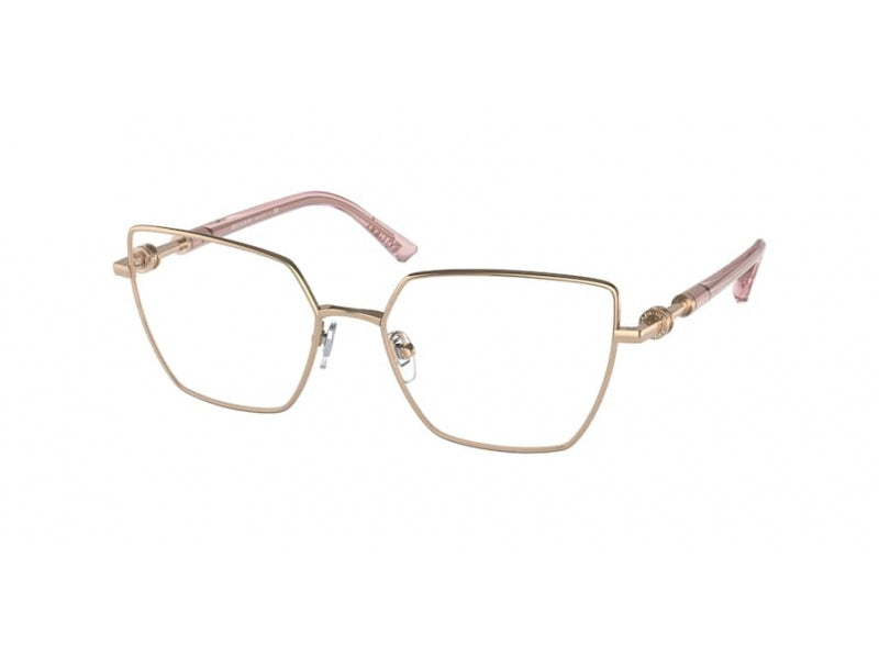 Bulgari Donna Bv2236 2014 Montature Da Vista Outlet Metallo Oro  Geometrica