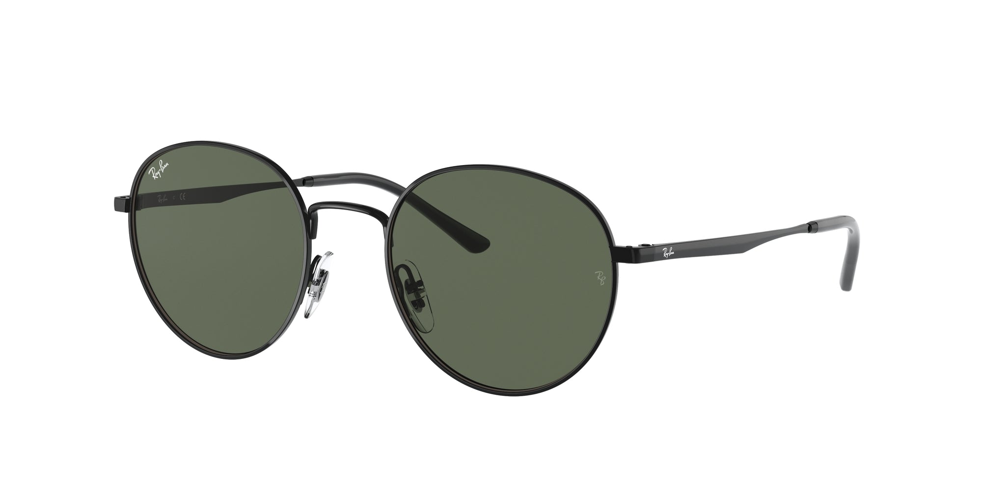 Ray - Ban Unisex Rb3681 002/71 Occhiali Da Sole Metallo Nero G15 Pantos Normale