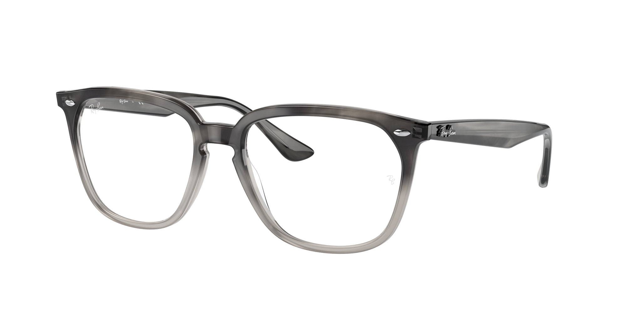 Ray - Ban Unisex Rx4362V  8106 Montature Da Vista Plastica Grigio  Squadrata