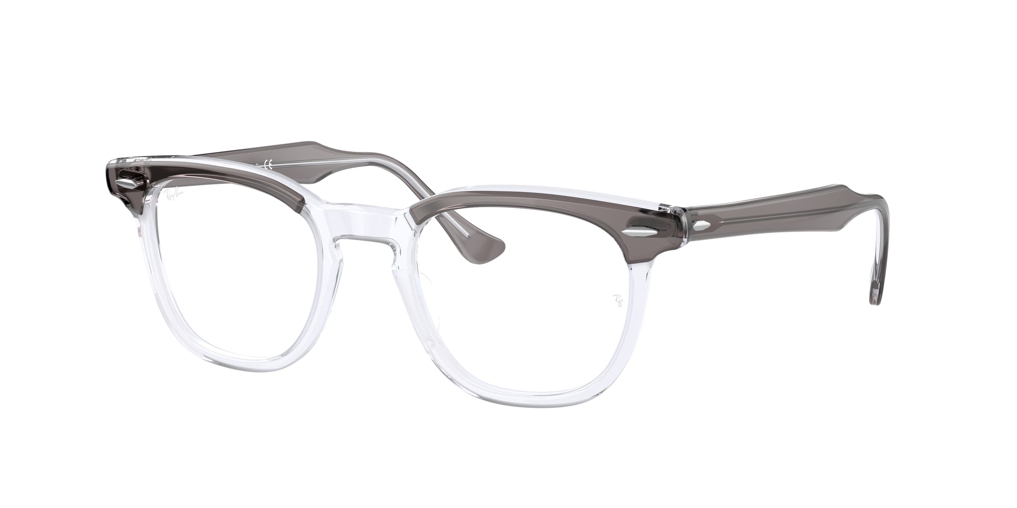 Ray - Ban Unisex Rx5398 Hawkeye 8111 Montature Da Vista Acetato Grigio  Squadrata