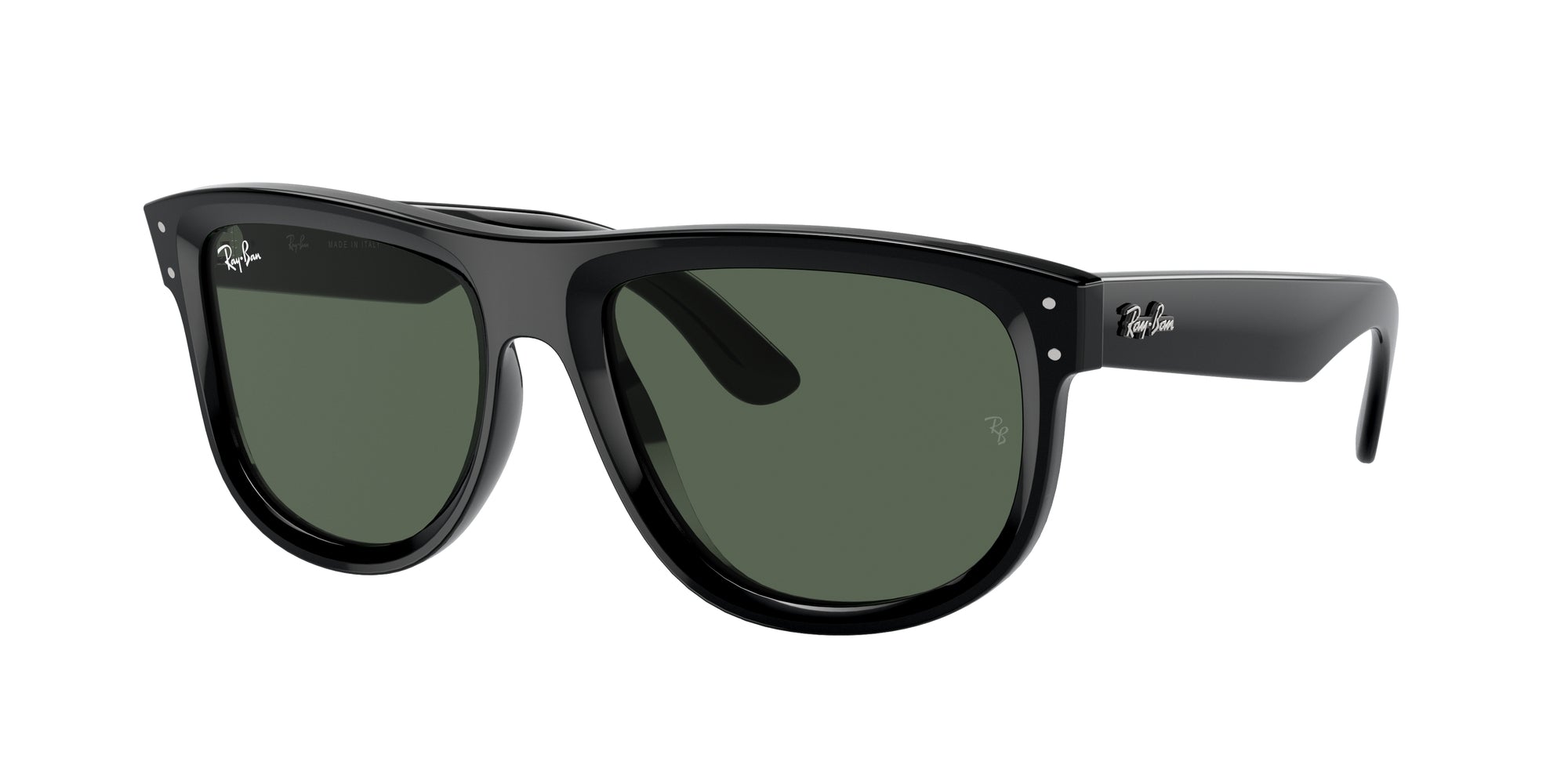 Ray - Ban Unisex Rbr0501S Boyfriend Reverse 6677Vr Occhiali Da Sole Iniettato Nero G15 Squadrata Normale