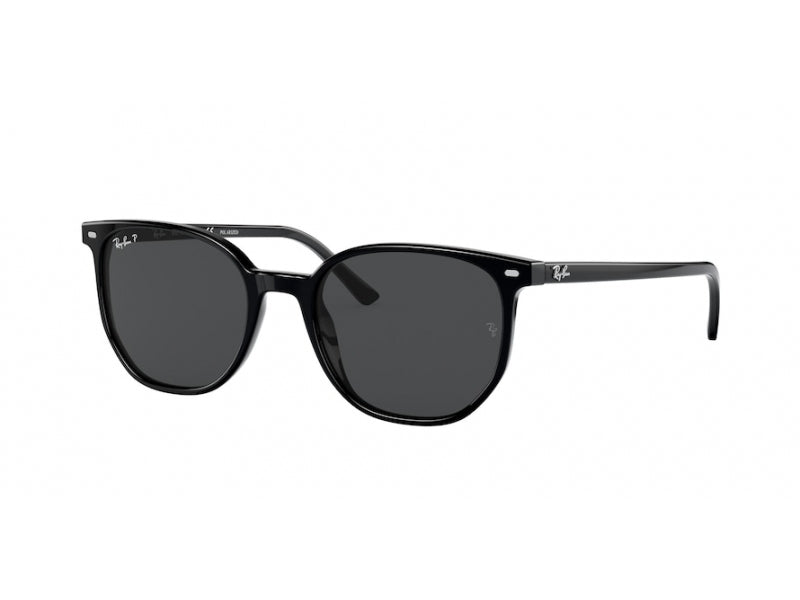 Ray - Ban Unisex Rb2197 Elliot 901/48 Occhiali Da Sole Plastica Nero Nero Squadrata Polarizzata