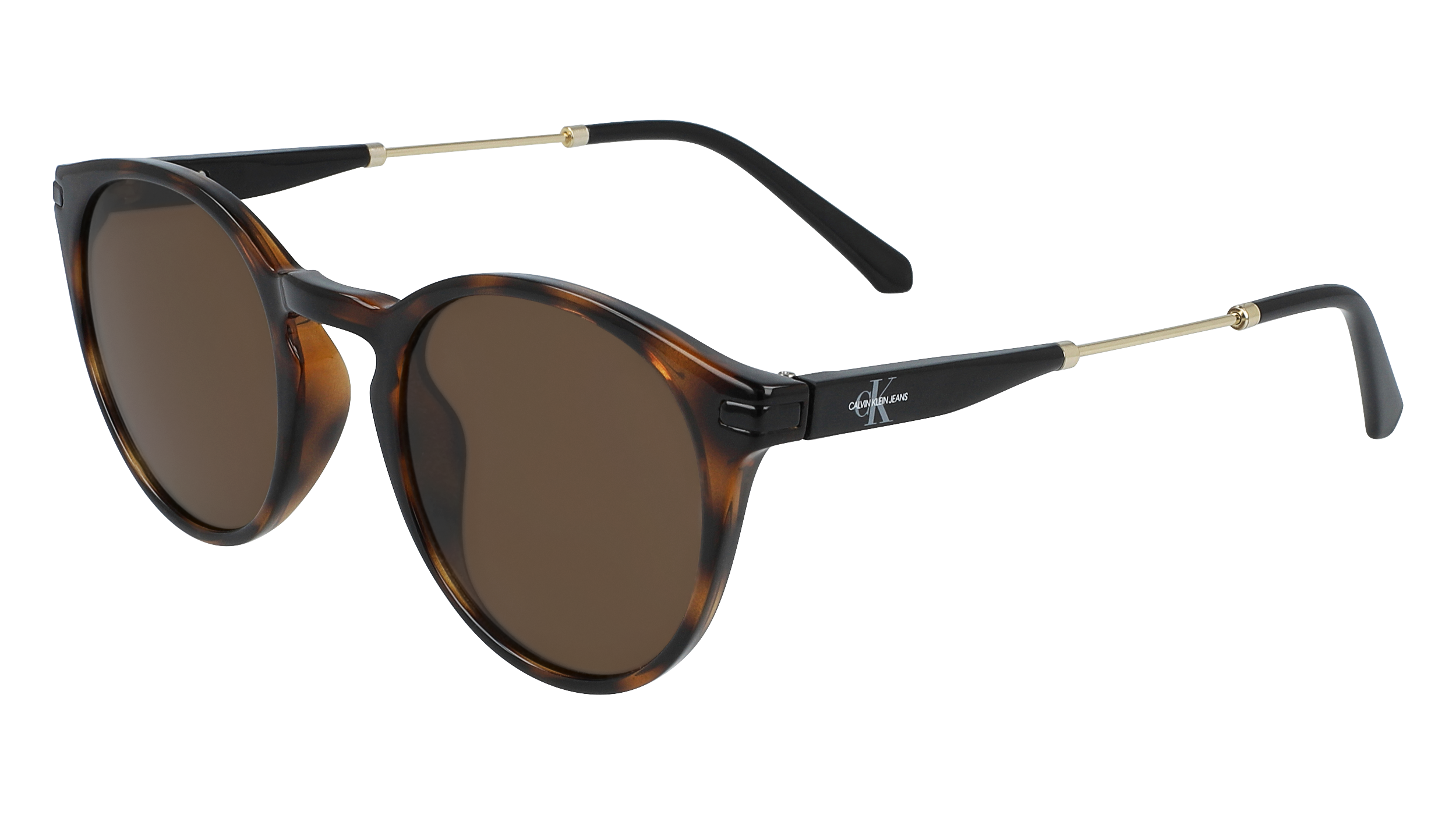 Calvin Klein Unisex Ckj20705S 235 Occhiali Da Sole Iniettato Havana Marrone Rotonda Normale Fotocromatiche
