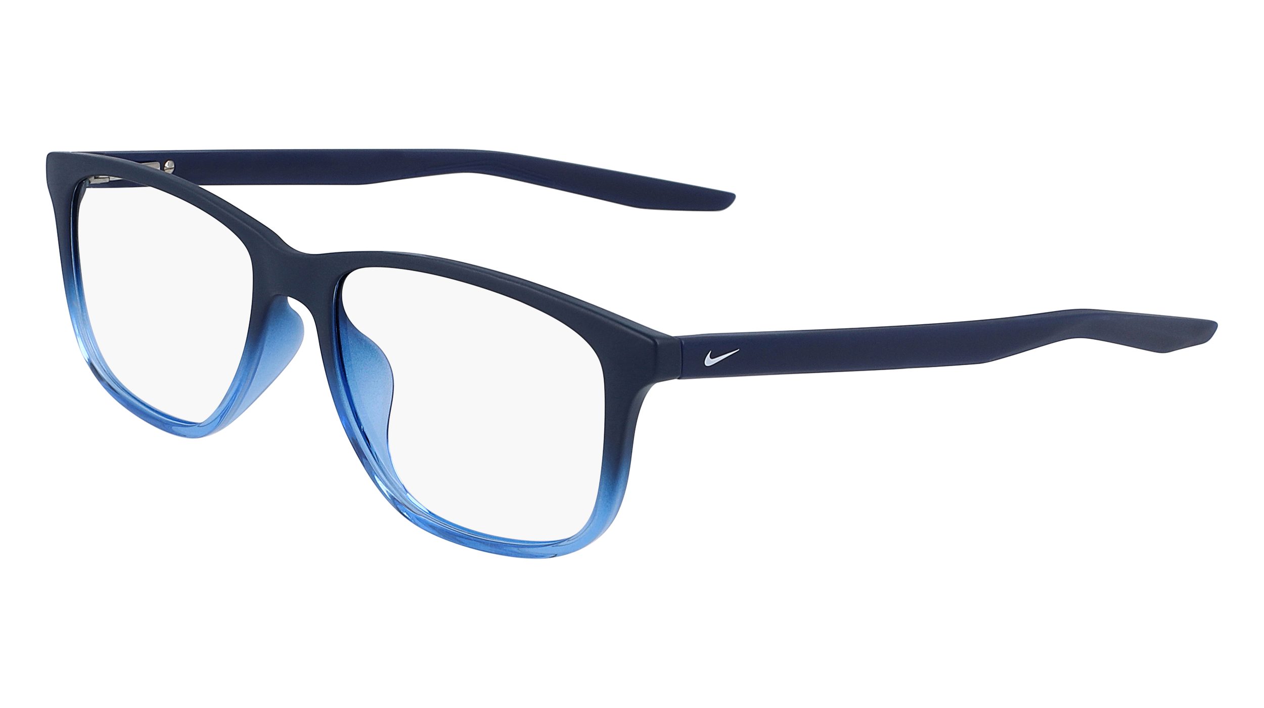 Nike Unisex Nike 5019 422 Montature Da Vista Acetato Blu  Squadrata  Fotocromatiche
