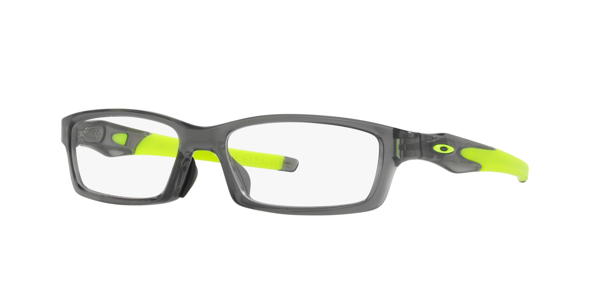 Oakley Uomo Ox8118 Crosslink (A) 811802 Montature Da Vista O_Matter Grigio Trasparente Squadrata Normale