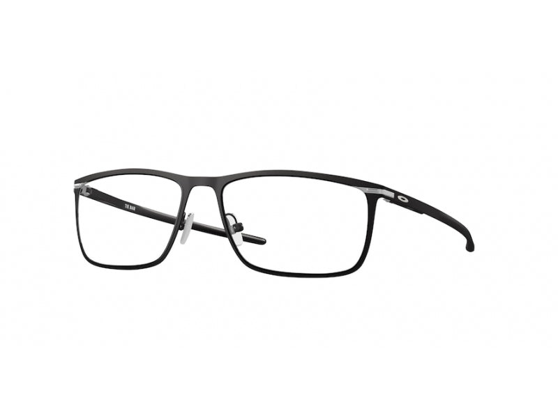 Oakley Uomo Ox5138 Tie Bar 513805 Montature Da Vista Titanio Nero  Squadrata
