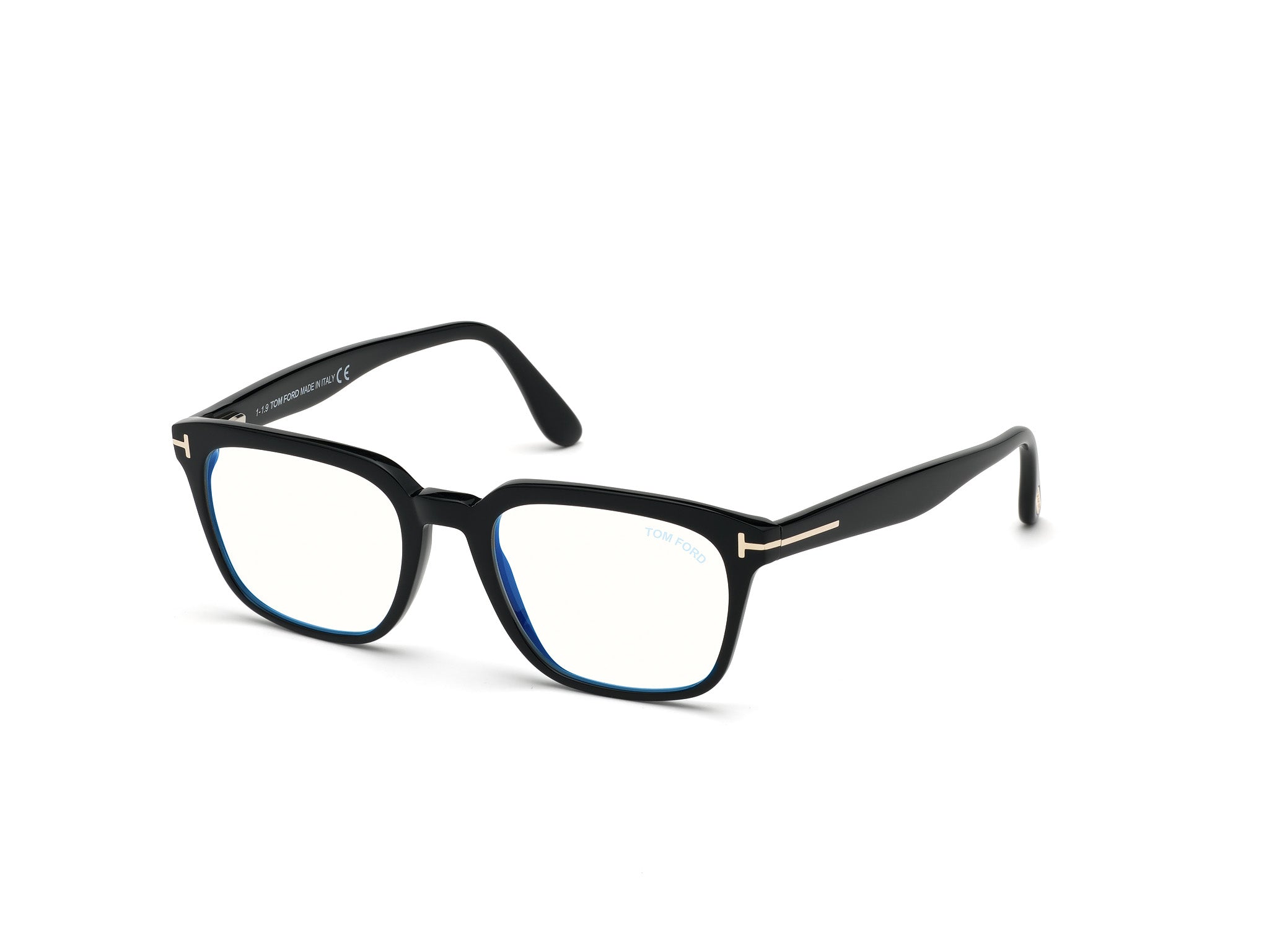 Tom Ford Uomo Ft5626-B 1 Montature Da Vista Acetato Nero  Squadrata Normale