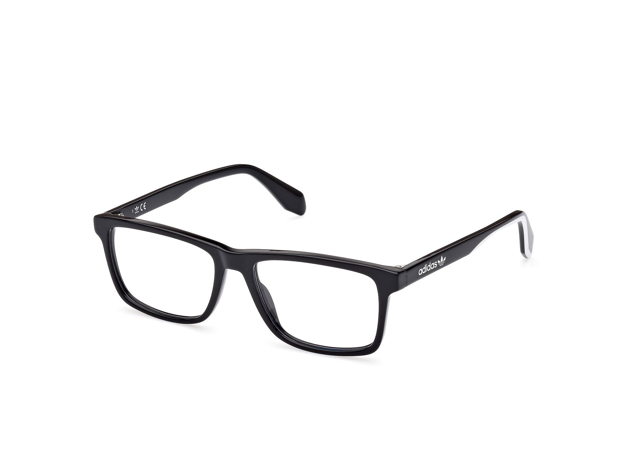 Adidas Uomo Or5044 1 Montature Da Vista Acetato Nero  Squadrata Normale