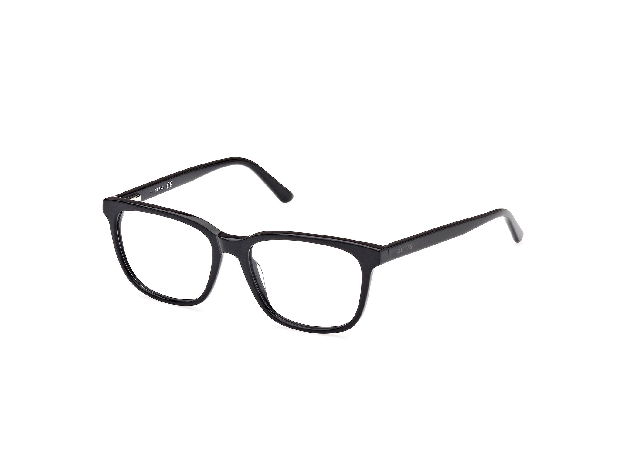 Guess Unisex Gu8269 001 Montature Da Vista Acetato Nero  Squadrata Normale