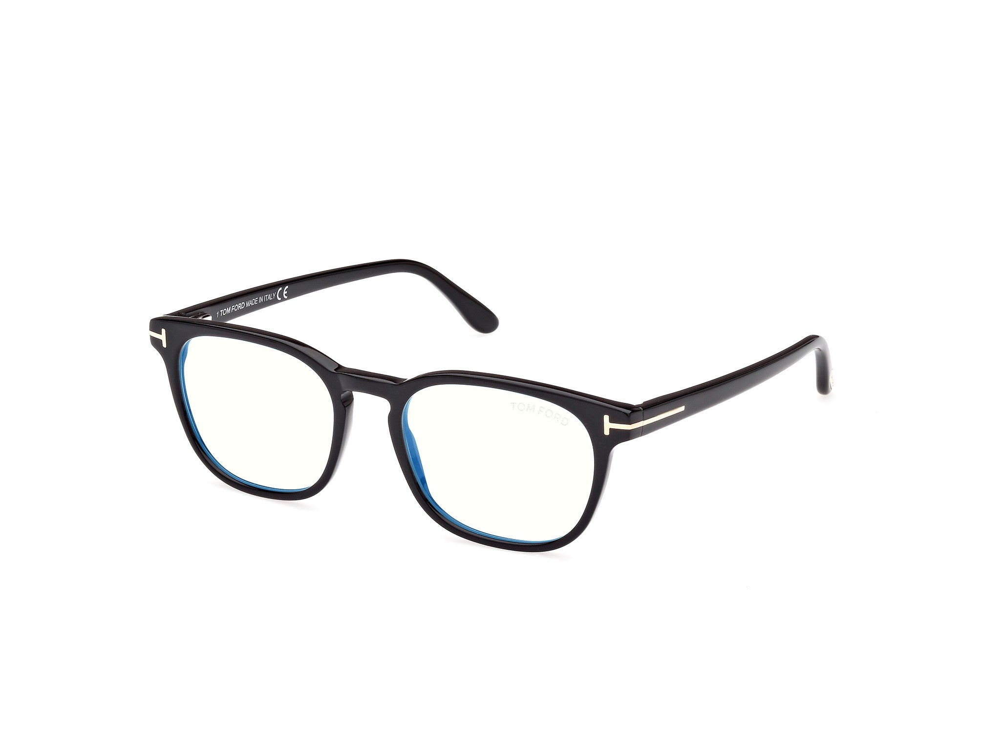 Tom Ford Uomo Ft5868-B 1 Montature Da Vista Acetato Nero  Squadrata Normale