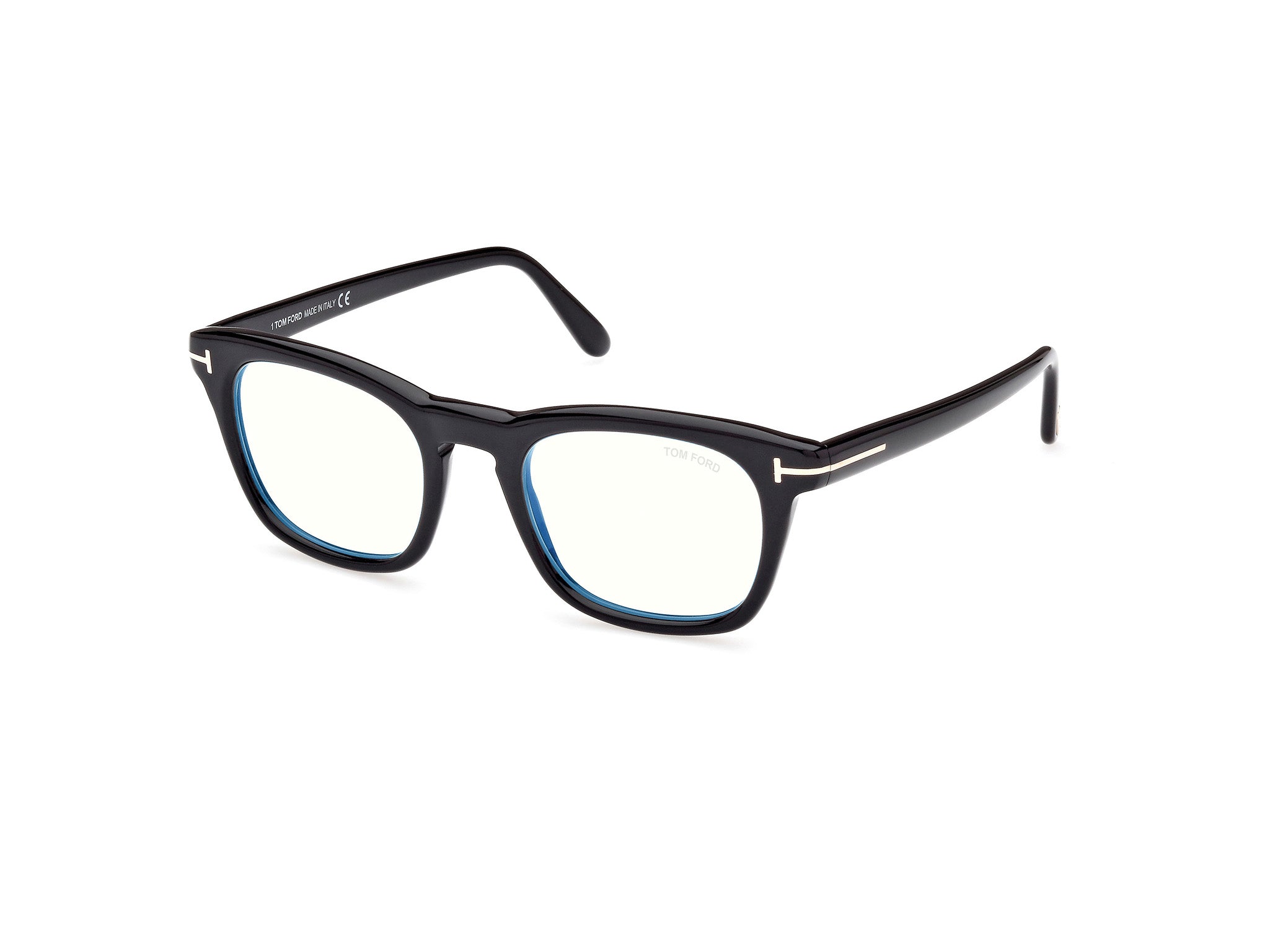 Tom Ford Uomo Ft5870-B 1 Montature Da Vista Acetato Nero  Squadrata Normale