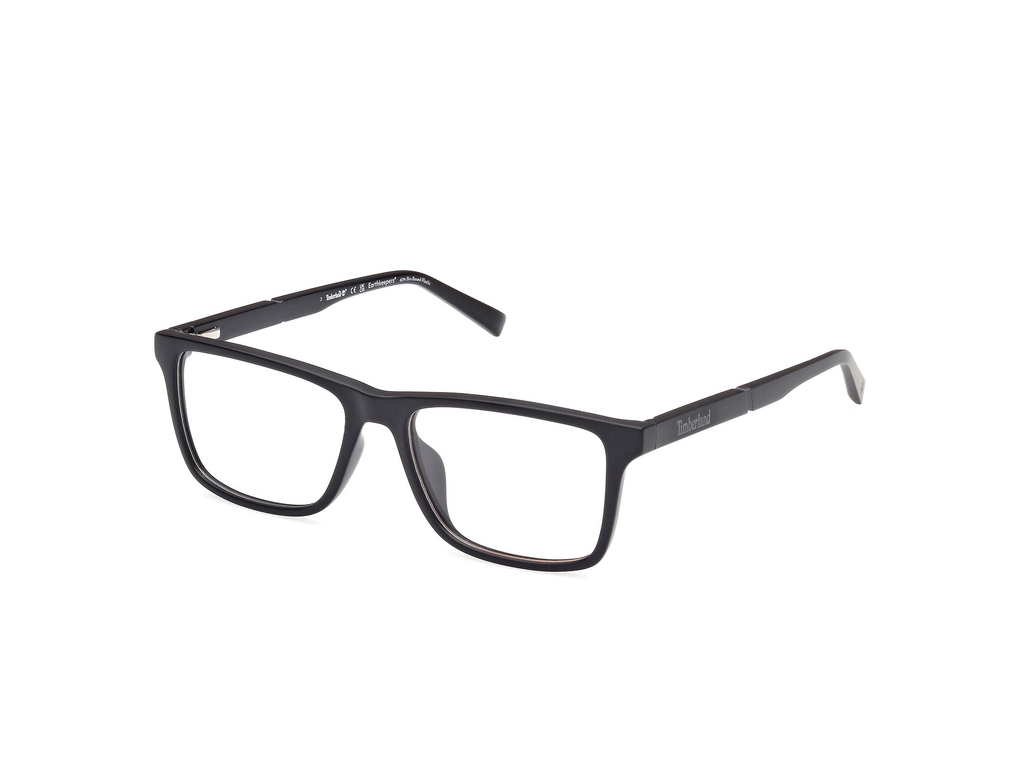 Timberland Uomo Tb1840-H 2 Montature Da Vista Iniettato Nero  Squadrata Normale