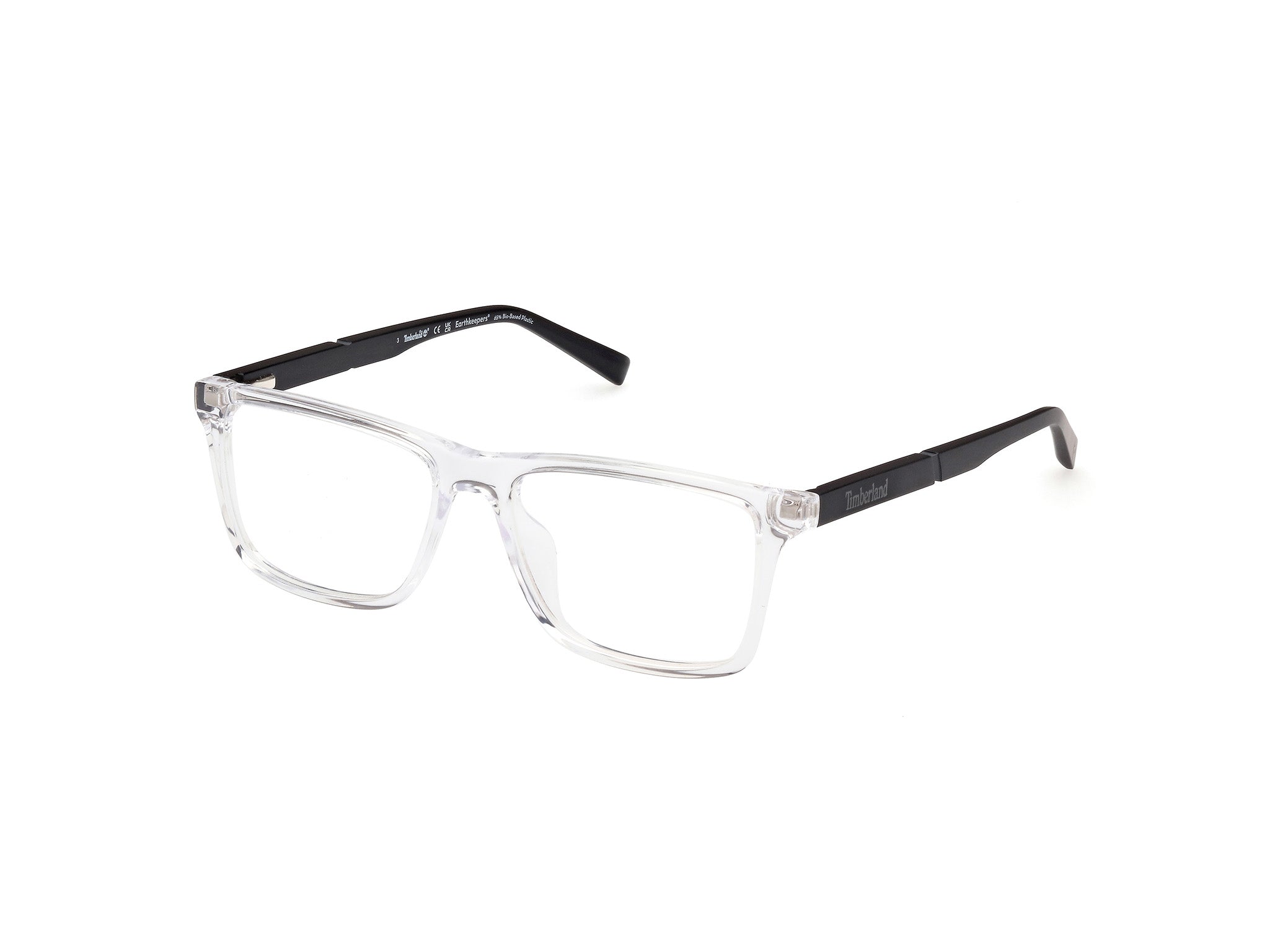 Timberland Uomo Tb1840-H 26 Montature Da Vista Iniettato Trasparente  Squadrata Normale