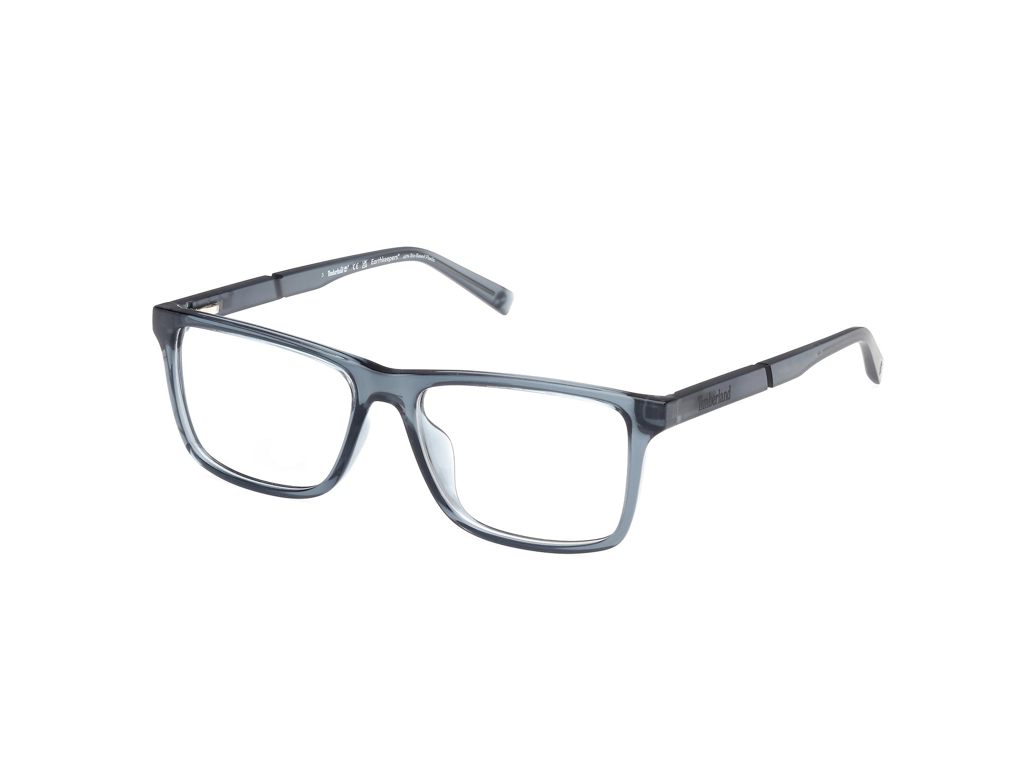 Timberland Uomo Tb1840-H 92 Montature Da Vista Iniettato Blu  Squadrata Normale
