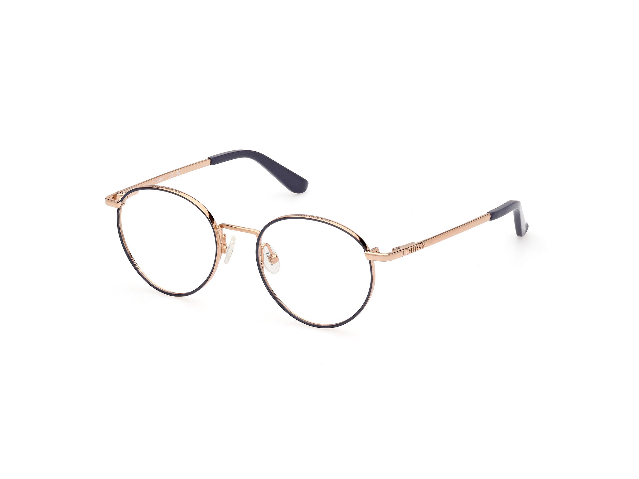 Guess Donna Gu2725 020 Montature Da Vista Metallo Grigio  Rotonda Normale