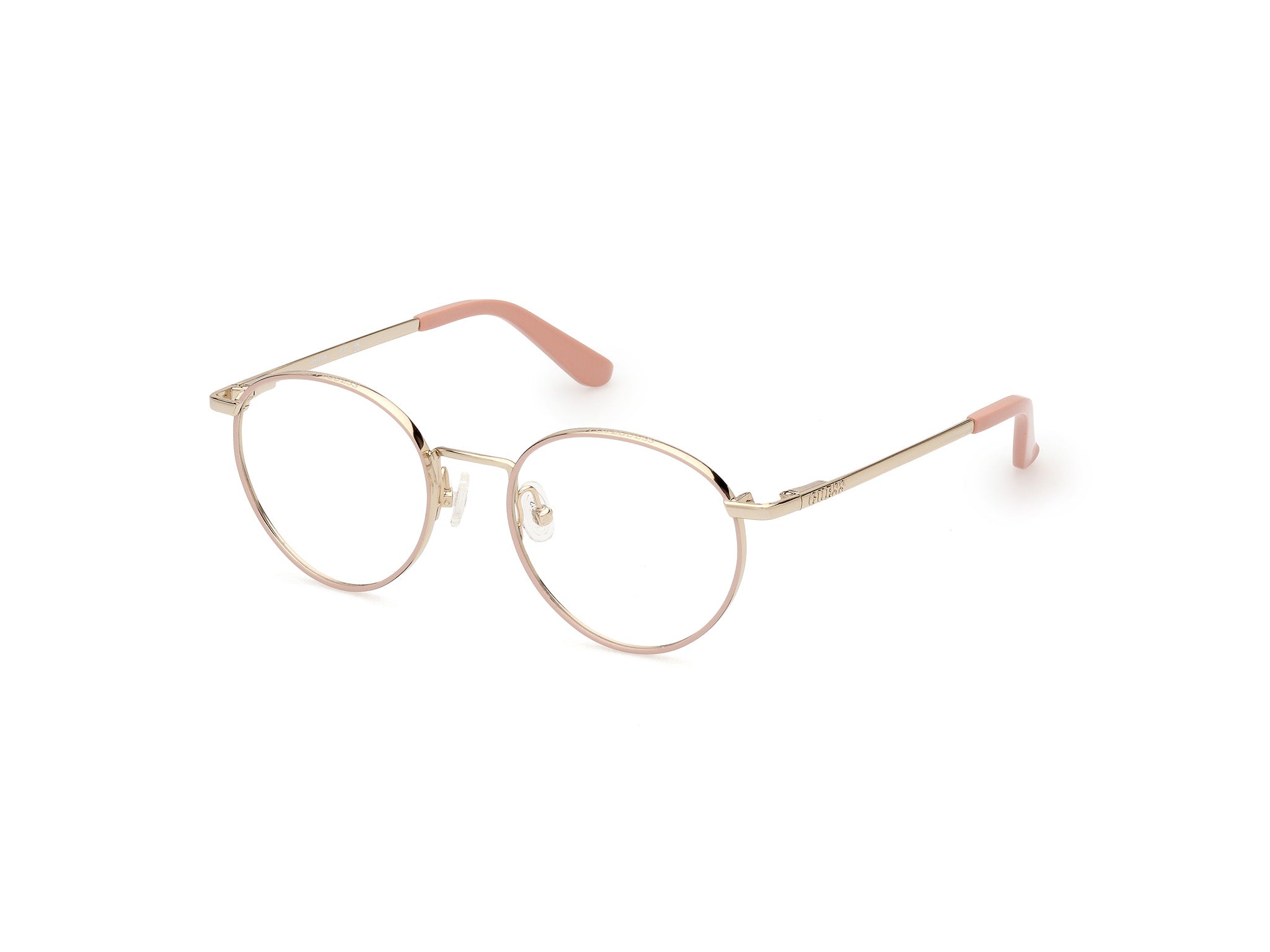 Guess Donna Gu2725 074 Montature Da Vista Metallo Rosa  Rotonda Normale