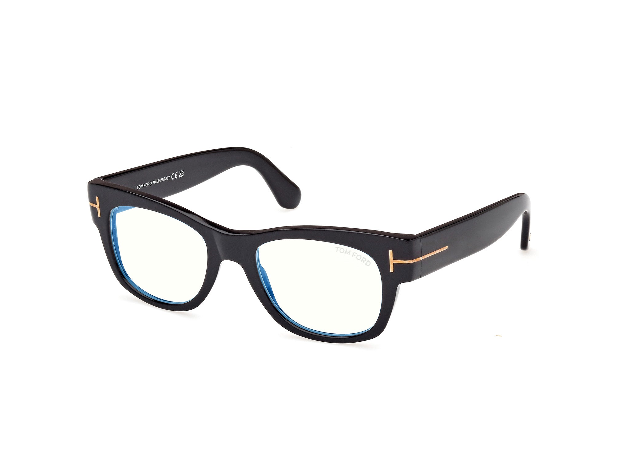 Tom Ford Uomo Ft5040-B 1 Montature Da Vista Acetato Nero  Squadrata Normale