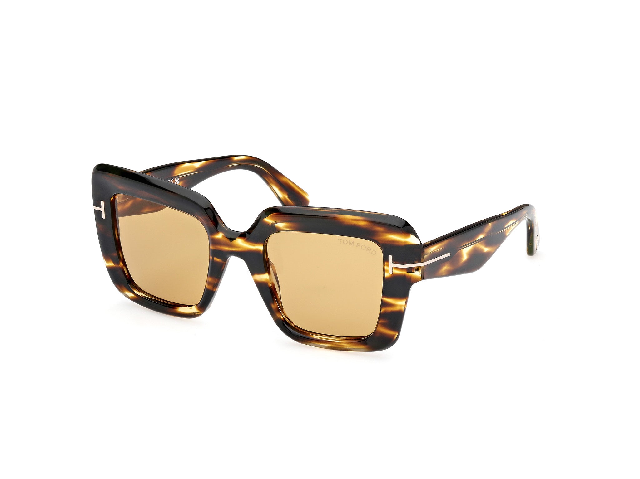 Tom Ford Donna Ft1157 Esme 52E Occhiali Da Sole Acetato   Squadrata Normale