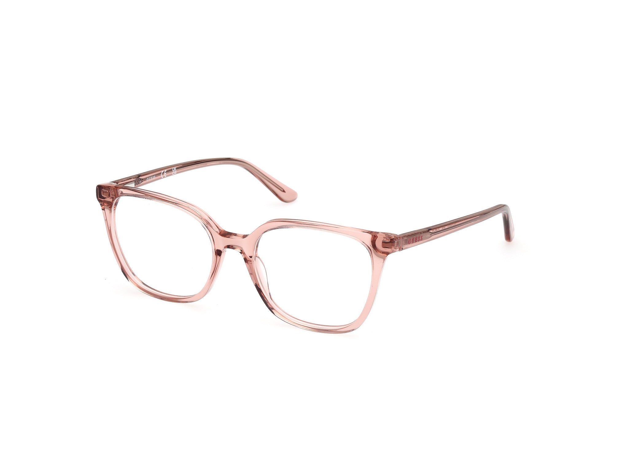 Guess Unisex Gu50165 059 Montature Da Vista Acetato Beige  Squadrata Normale