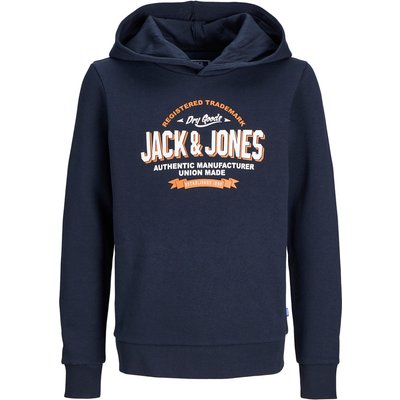 Sweater met capuchon en kraag met kinderlogo Jack & Jones