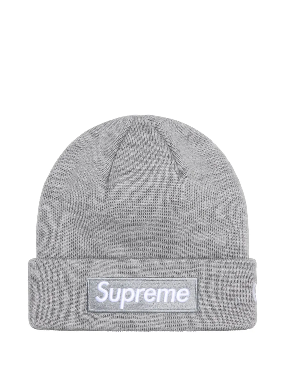 Supreme x New Era® box logo Beanie - Grigio
