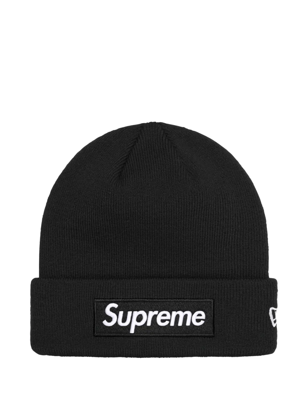 Supreme x New Era® box logo beanie - Nero