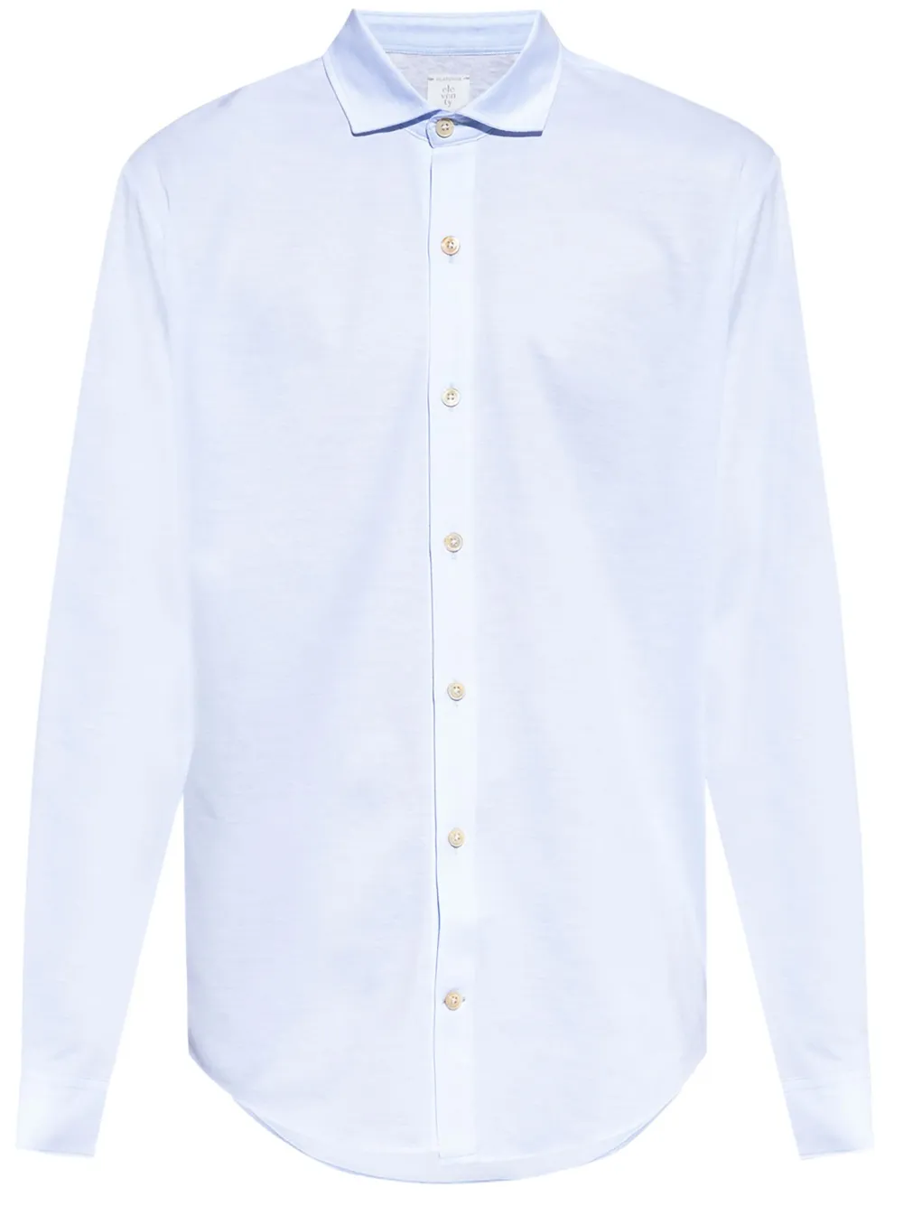 Eleventy cutaway collar shirt - Blu