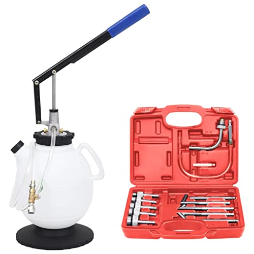 Vidaxl Riempitore Fluido Per Trasmissioni Set Attrezzi 7,5 L Distributore Olio
