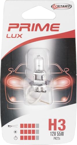 H3 Lampadina Singola Alogena Per Luci Auto 12V 55W Pk22S