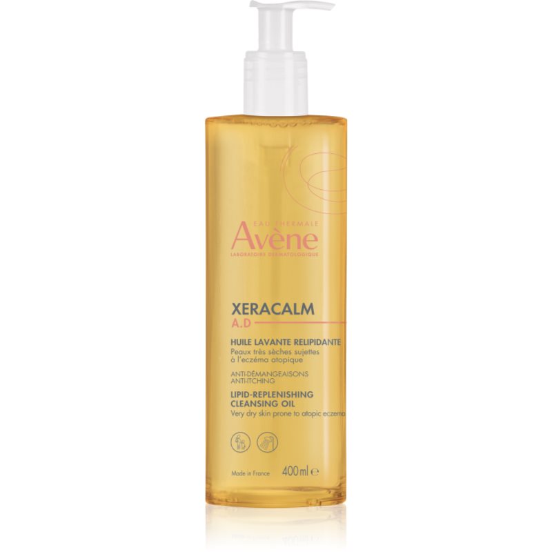 Avène Xeracalm A.D. Lipid-Replenishing Cleansing Oil Olio Detergente Relipidante Per Pelli Secche Ed Eczematose 400 Ml