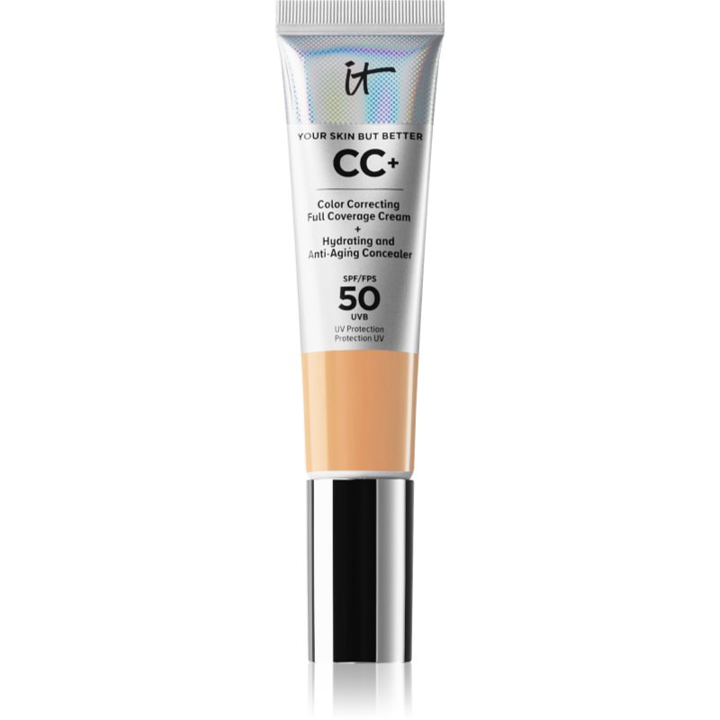 It Cosmetics Your Skin But Better Cc+ Fondotinta Coprente Spf 50+ Da Donna Neutral Tan 32 Ml