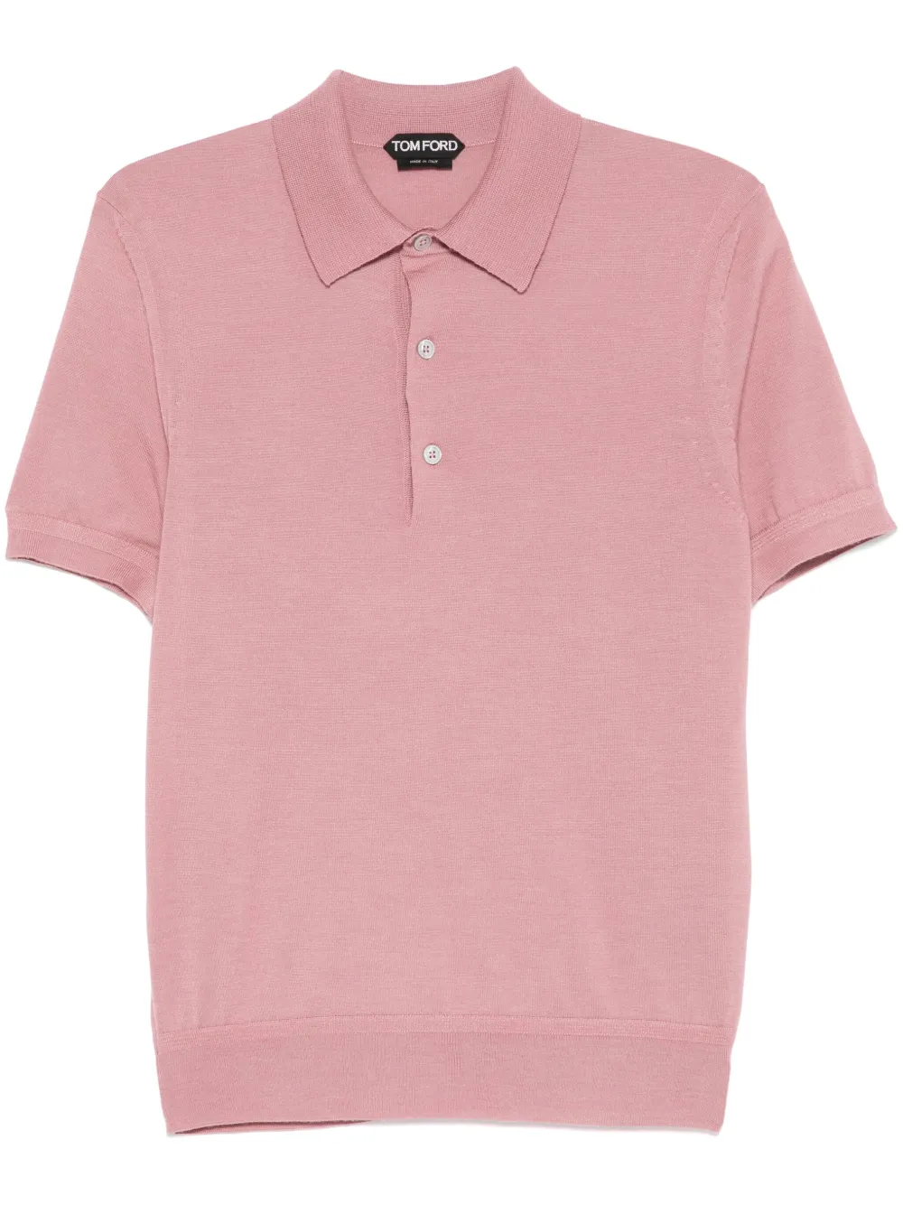 TOM FORD Polo in maglia fine - Rosa