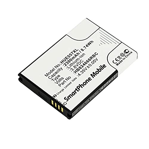 Coreparts Battery For Huawei Mobile 8.7Wh, Li-Ion, 3.7V 2300Mah, Hb824666Rbc, Hwbbj1 (8.7Wh, Li-Ion, 3.7V 2300Mah, Huawei501Hw 502Hw 504Hw 505Hw E5577