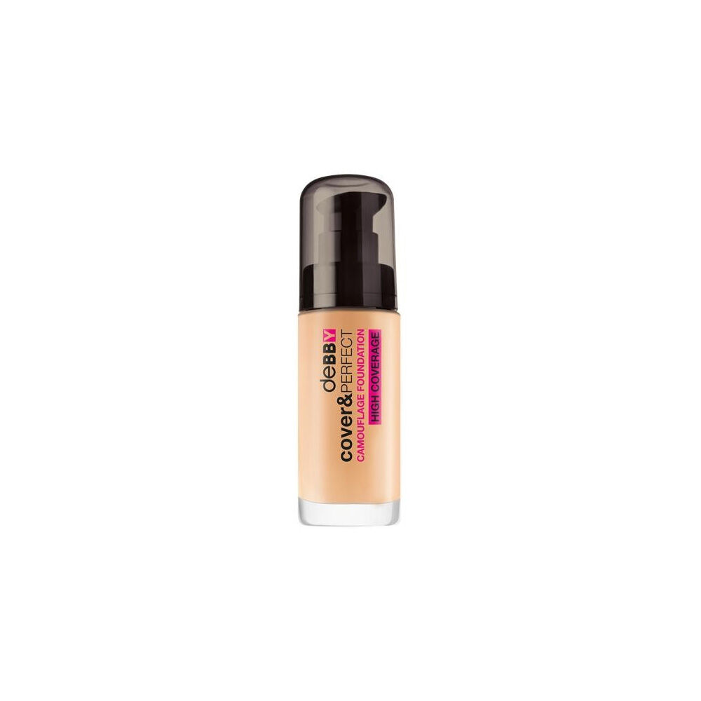 Debby Cover&Perfect Camouflage Foundation 02 - Ivory - -