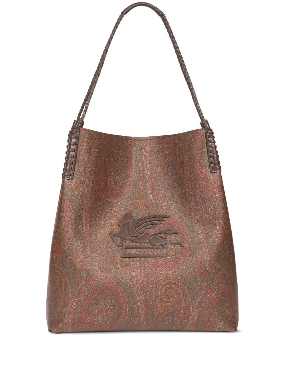 ETRO large Libra tote bag - Marrone