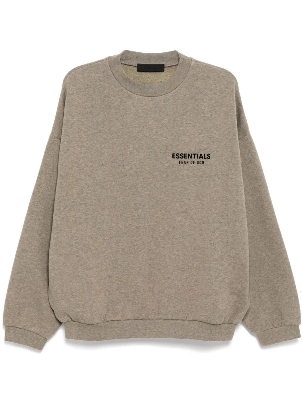 FEAR OF GOD ESSENTIALS crew neck sweater - Grigio