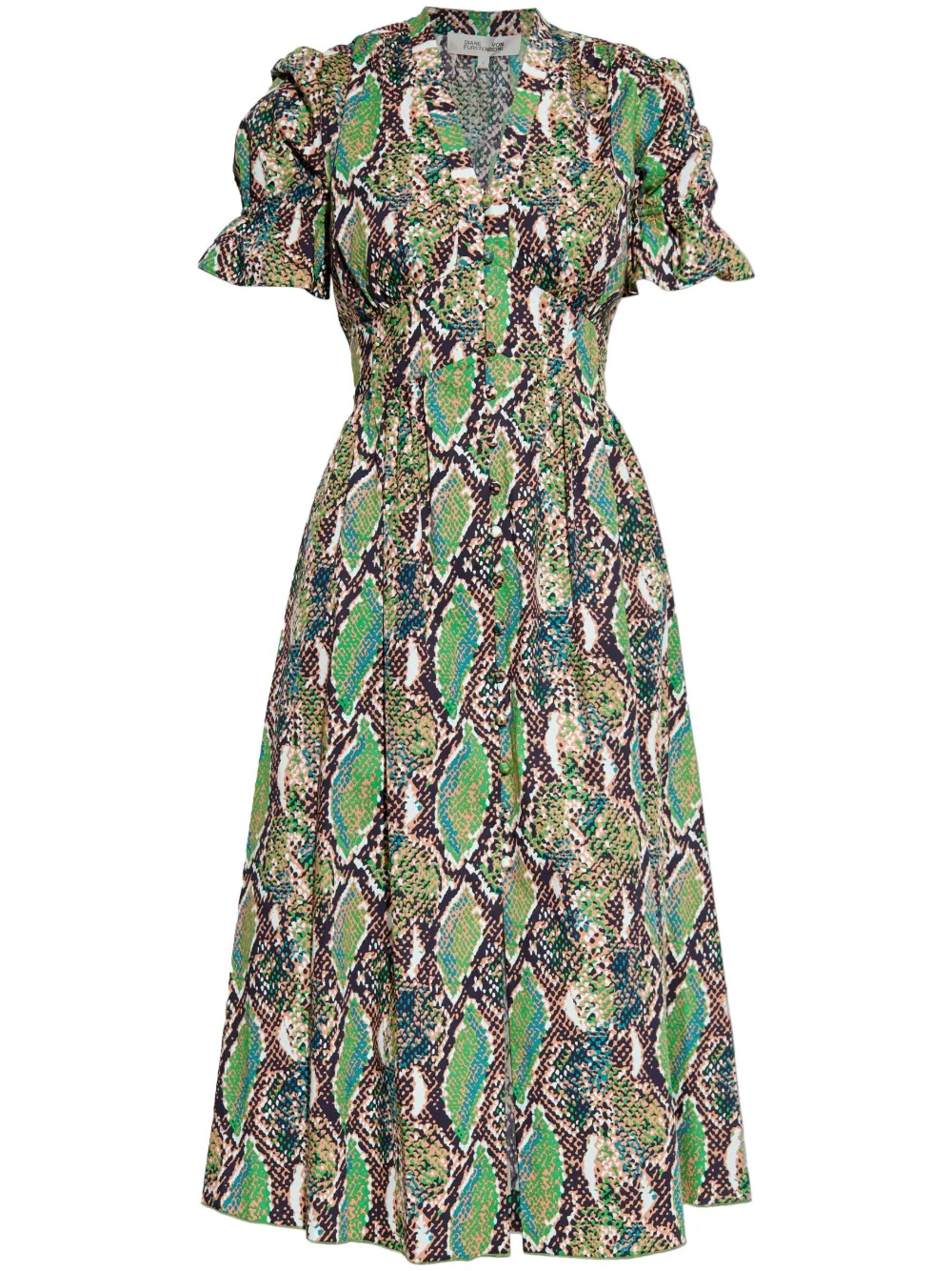 DVF Diane von Furstenberg Erica dress - Verde