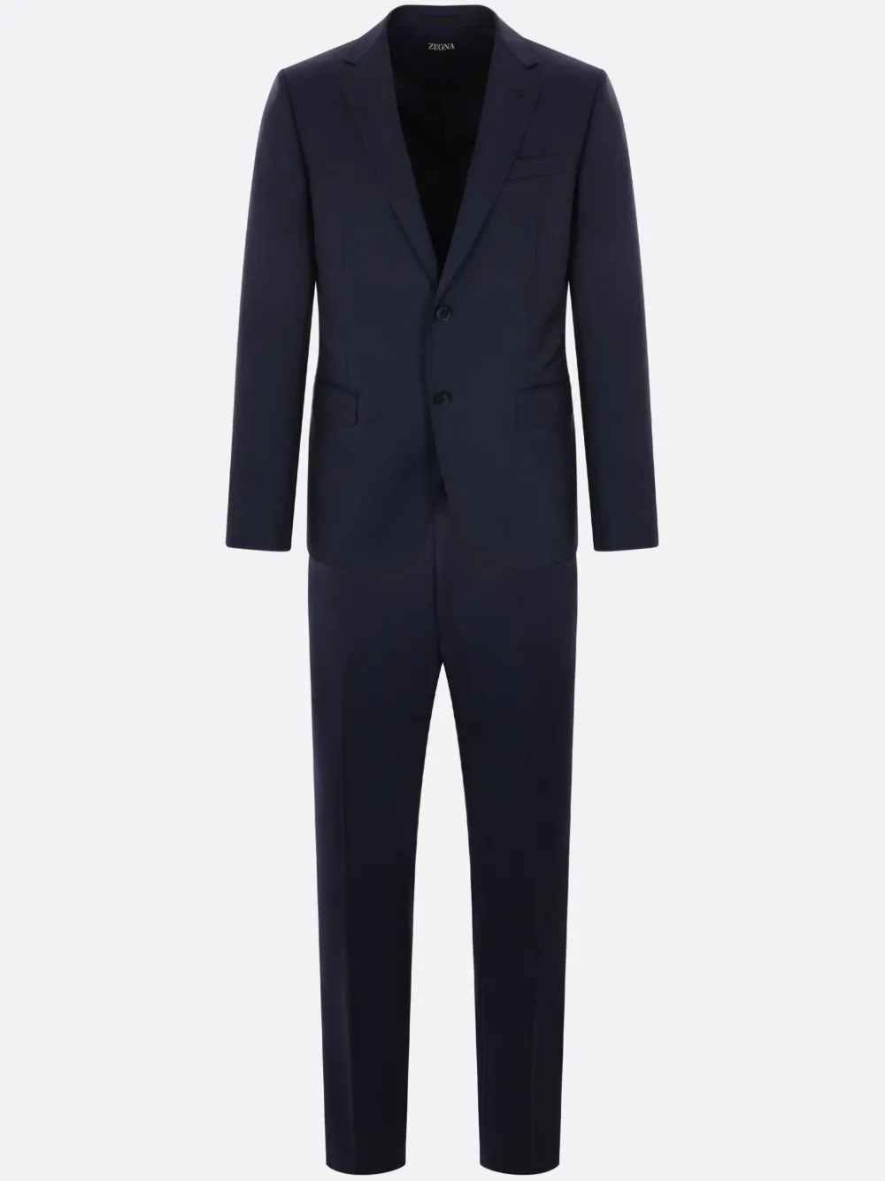 Zegna single-breasted suit - Blu