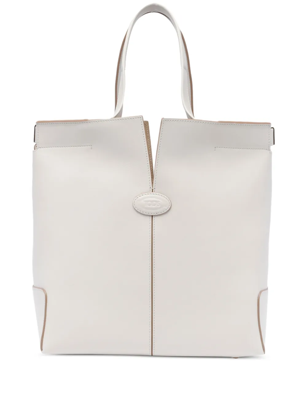 Tod's small Tod's Di Bag Folio tote bag - Bianco