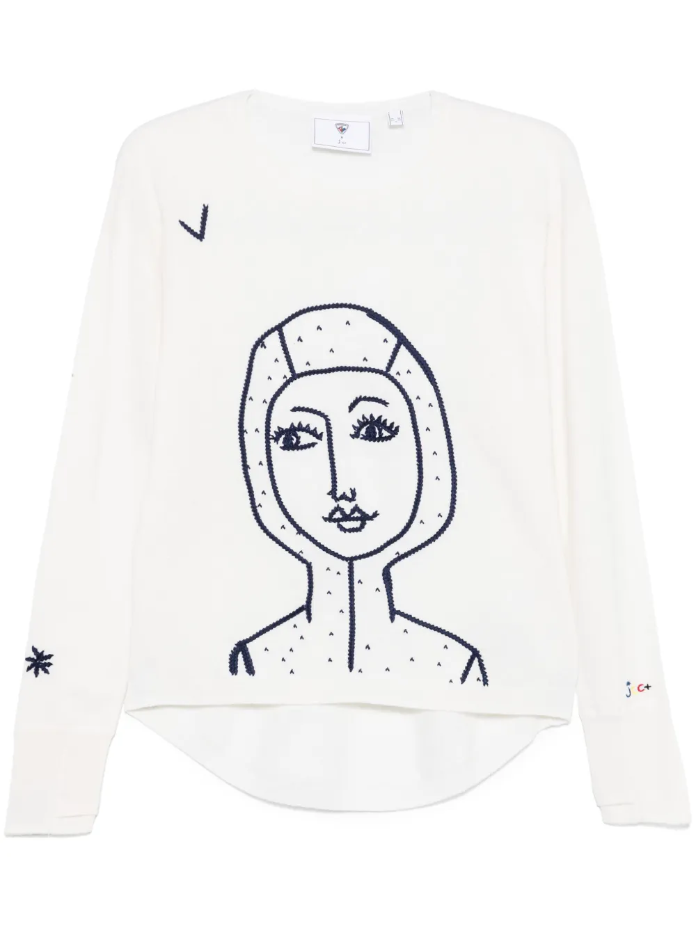 Rossignol x JCC Lina sweater - Bianco