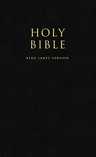 Holy Bible: King James Version (Kjv) Popular Gift & Award Black Leatherette Edition