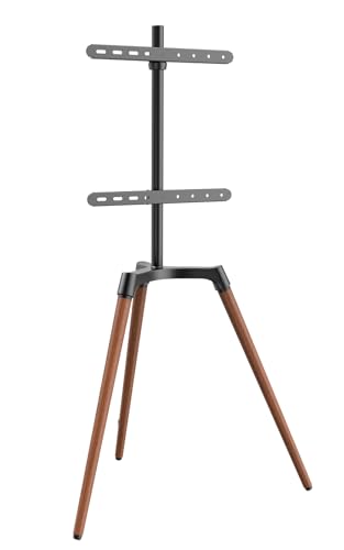 Mywall Wall 20 L Ht 20L Supporto Tv 127,0 Cm (50) -165,1 Cm (65), Regolabile In Altezza, Girevole, Ht 20 L, Nero, Noce
