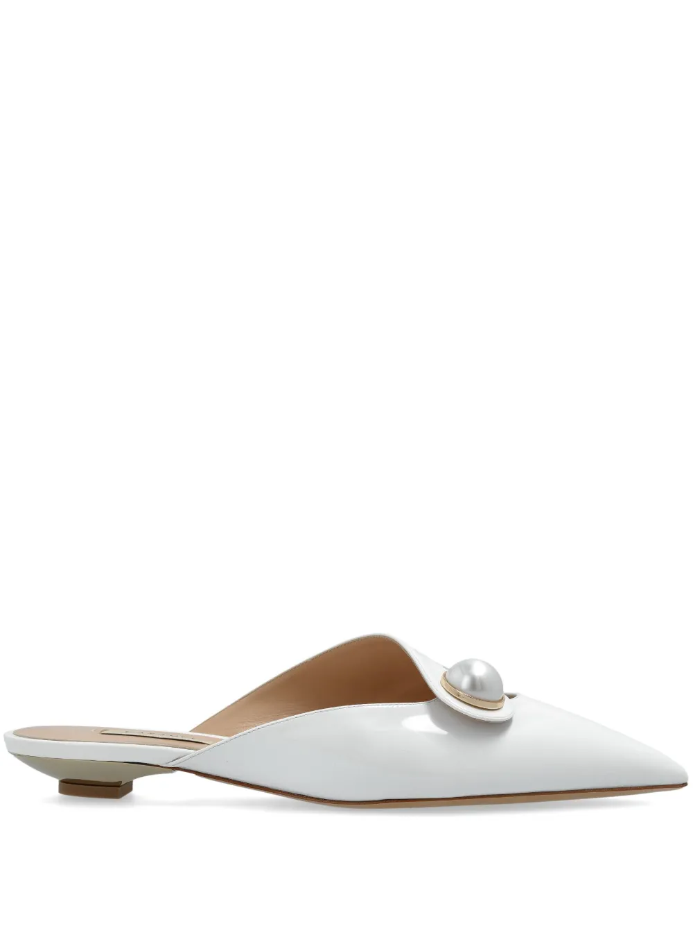 Casadei Blade mules - Bianco
