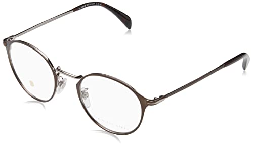 David Beckham Db 7056 Sunglasses, Marrone Opaco Ruthenium, 49 Unisex