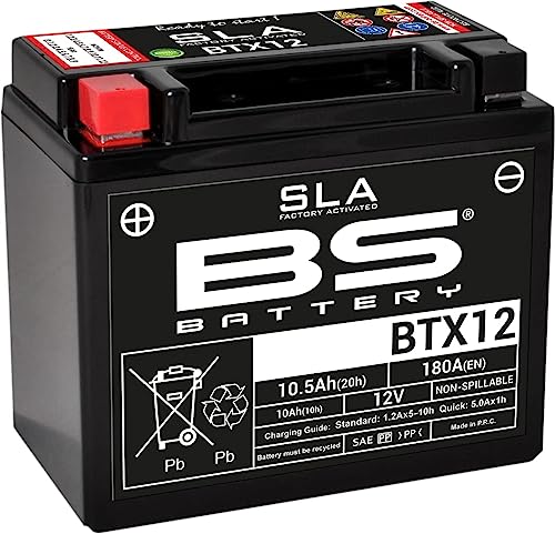 Batteria Bs Battery Sla Sigillata Btx12 = Ytx12 Kymco Kxr 250 2003>2004
