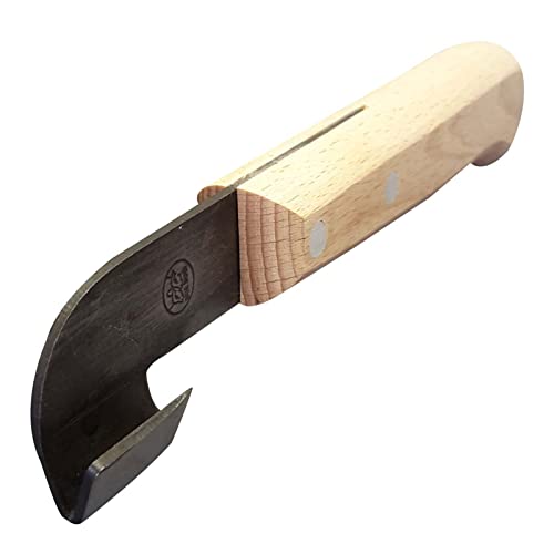 Due Buoi Coltello Innesto Db 207 L Legno/Acciaio Cm 14
